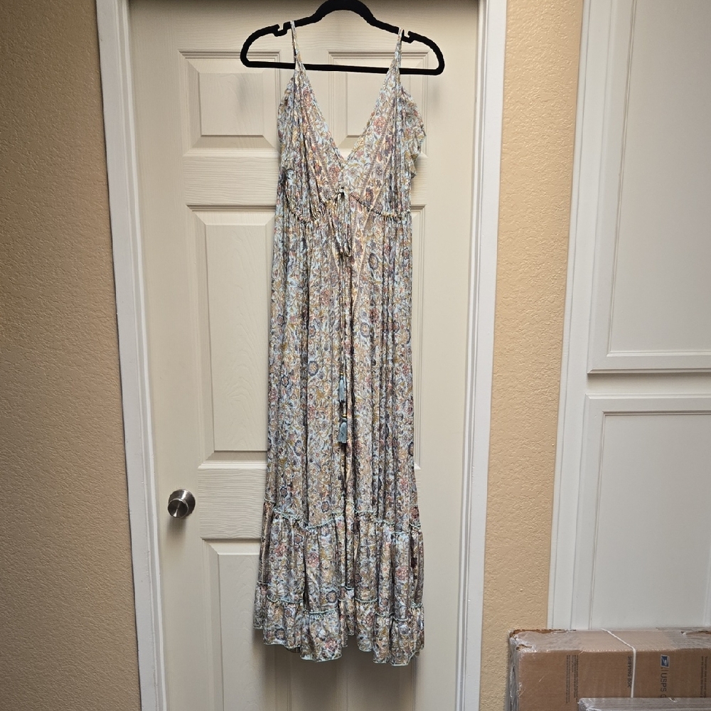 Boho Floral Maxi Dress